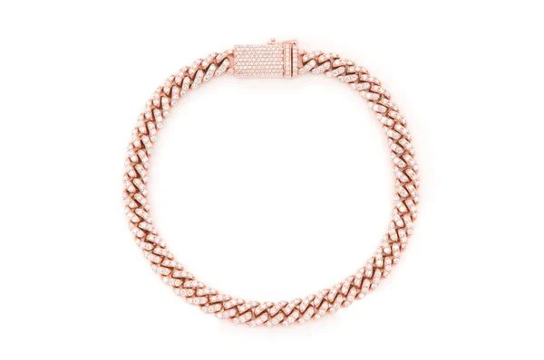 1.50ct Diamond 4mm Miami Cuban Bracelet 18K Solid Gold - Image 9