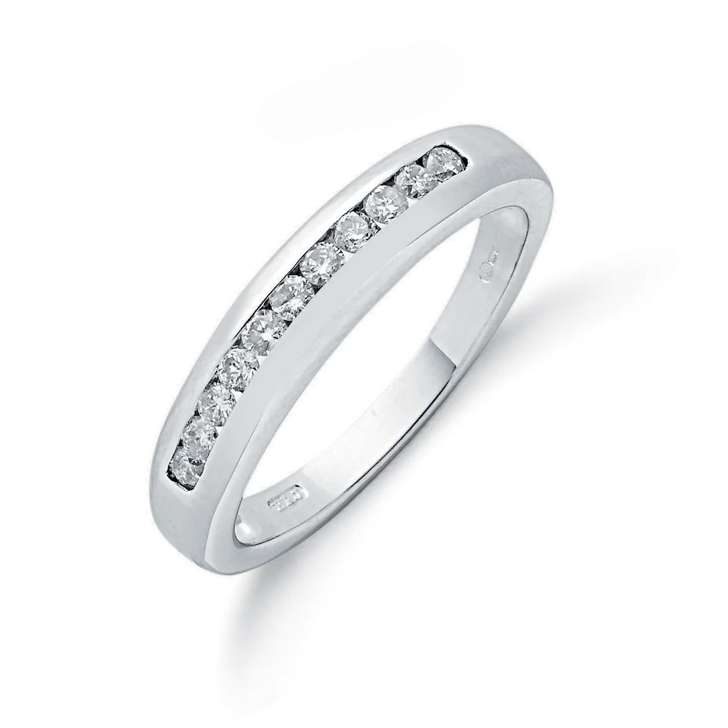 18ct White Gold 0.25ctw Diamond Eternity Ring - 18ct Gold - Image 2