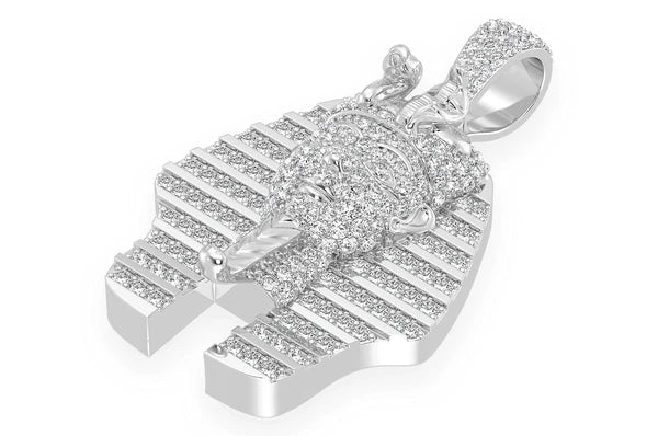 2.00ct Diamond Pharaoh Pendant 18K Solid Gold - Image 6