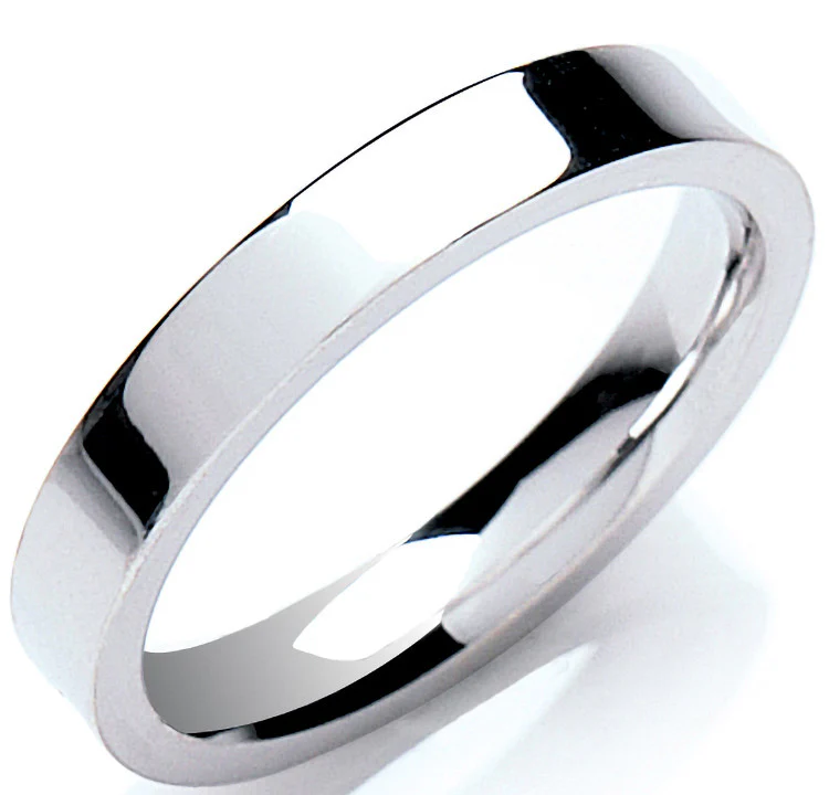 3mm Premium Flat Court - Platinum