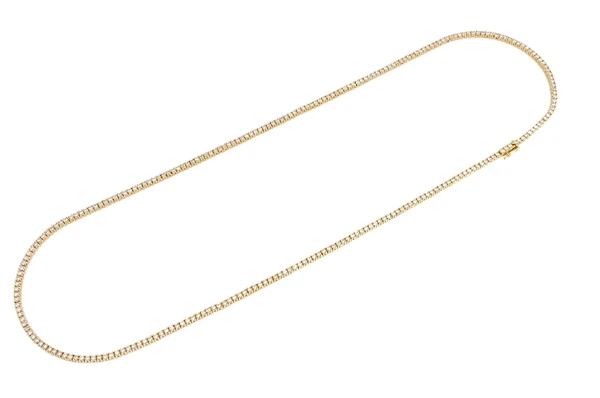 5.50ct Diamond 2pt Prong Set Tennis Necklace 18K Solid Gold - Image 7