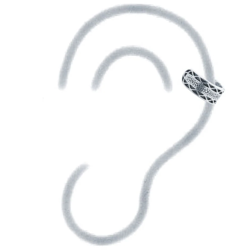 925 Silver Ear Cuff - Image 2