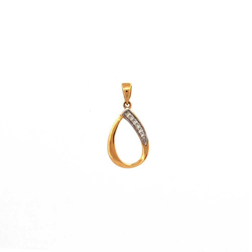 9ct Yellow Gold 0.03ct Diamond Pendant
