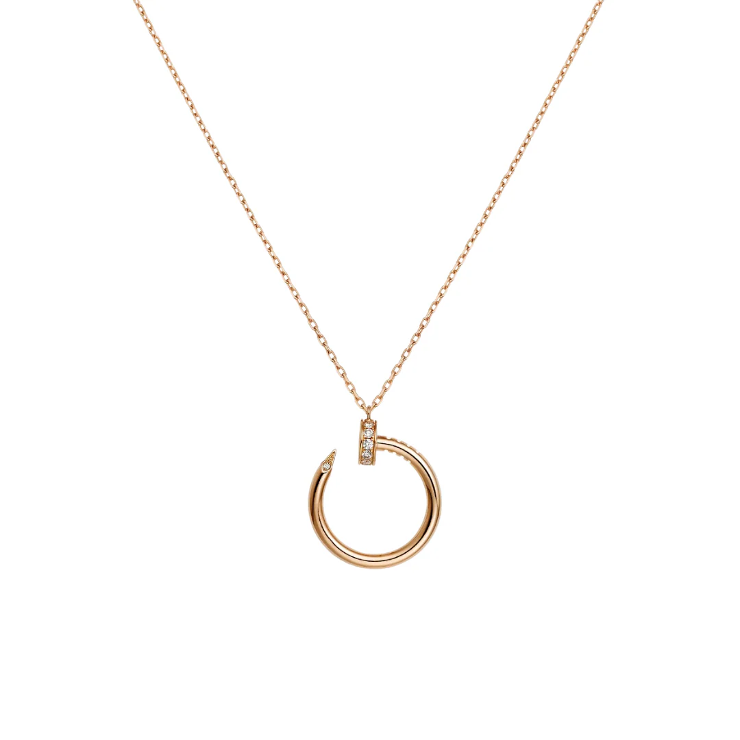 Cartier Juste Un Clou Pendant Diamond Tip 18ct Gold - Image 3