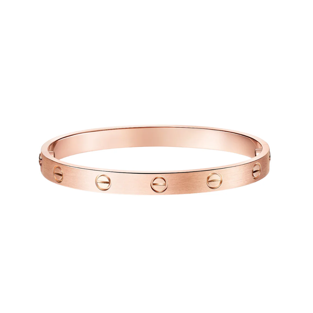 Cartier Love Bracelet Classic Brushed 18ct Gold