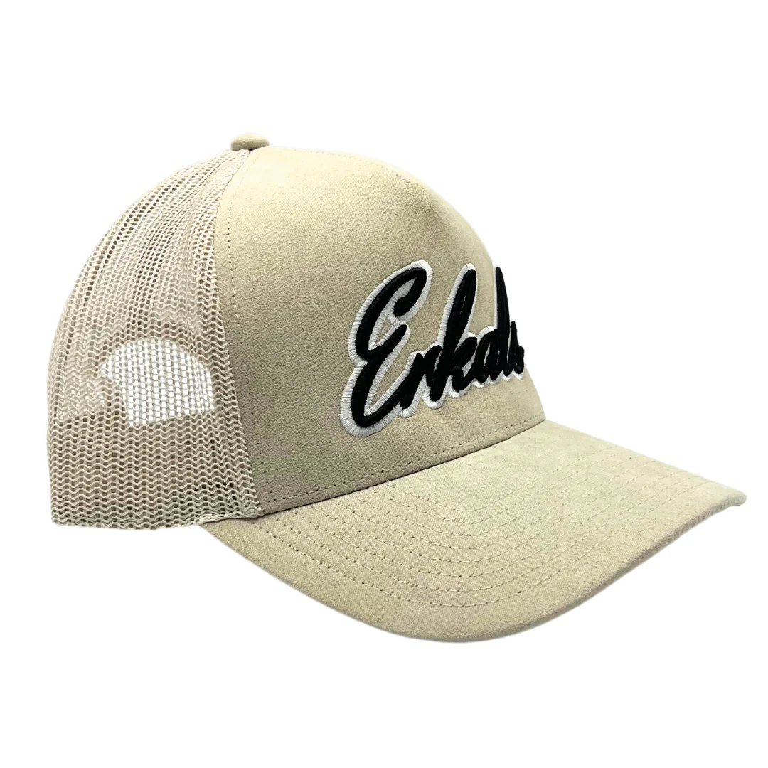 Erkals Signature Beige Suede Cap - Image 7