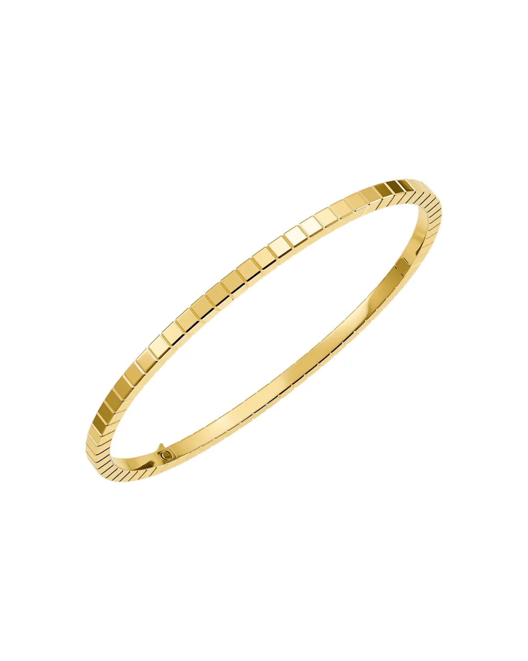 Ice Cube Bangle 18ct Yellow Gold