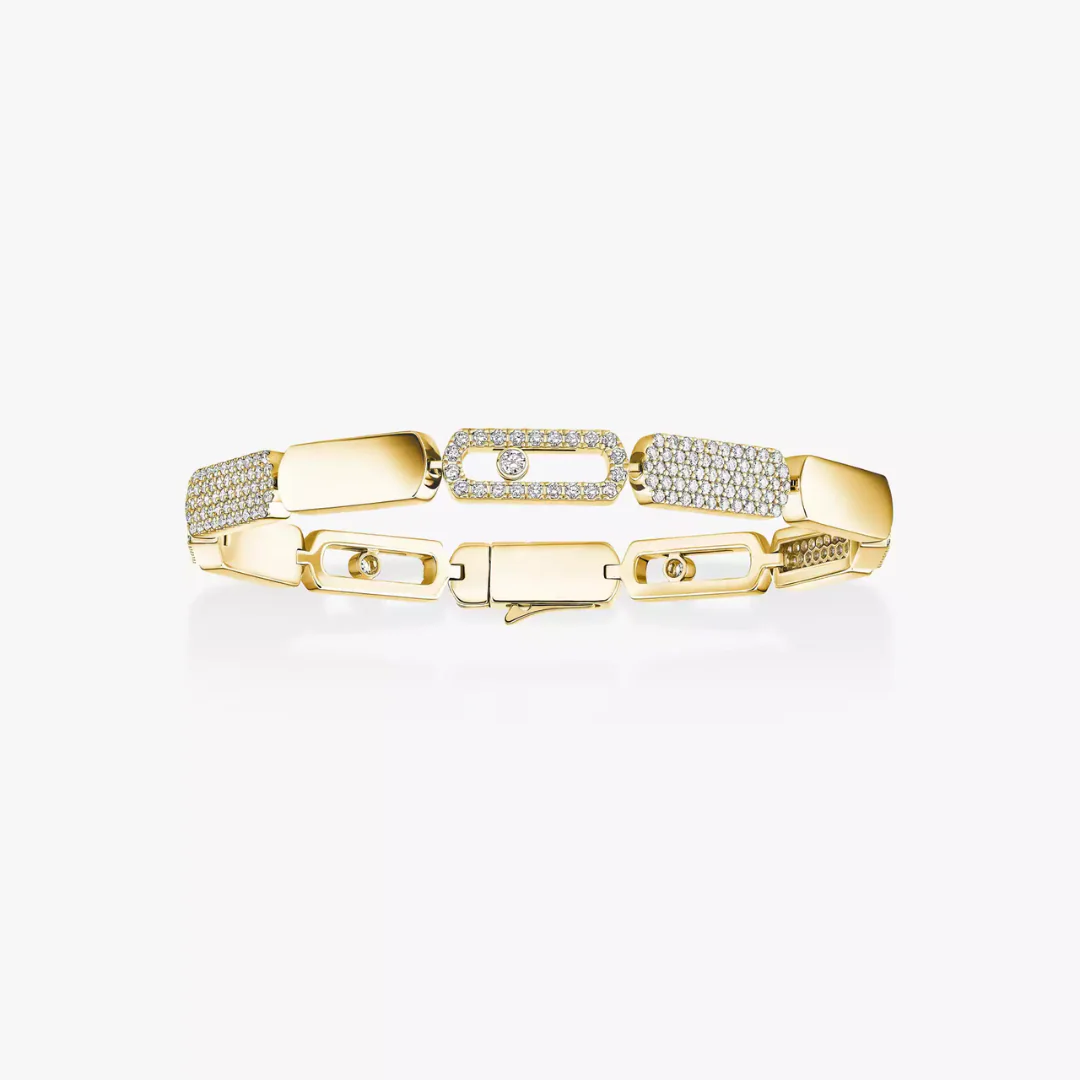 Imperial Move Small Diamond Bracelet 18ct Gold - Image 3