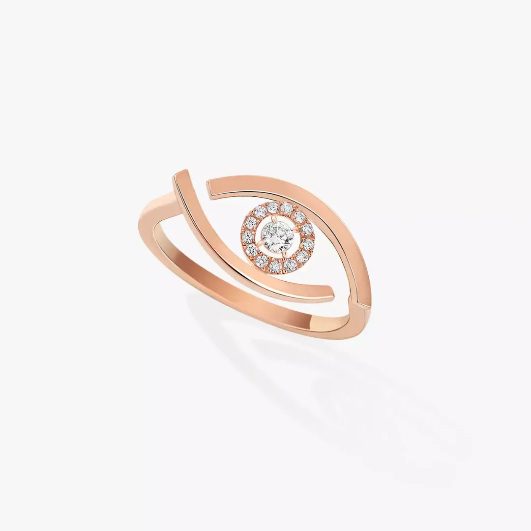 Lucky Eye Diamond Ring 18ct Gold