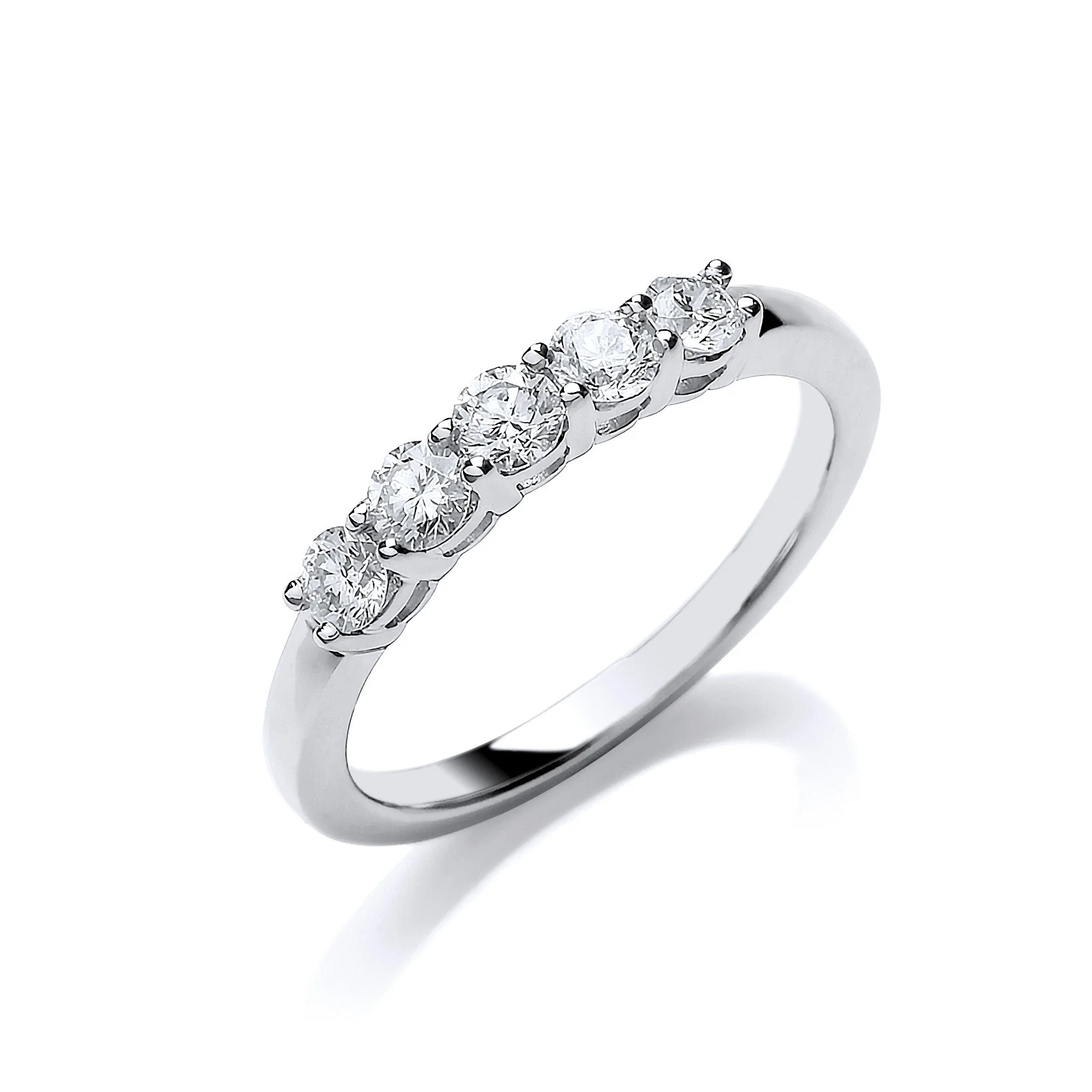 Platinum 0.50ct Diamond Ring - Platinum