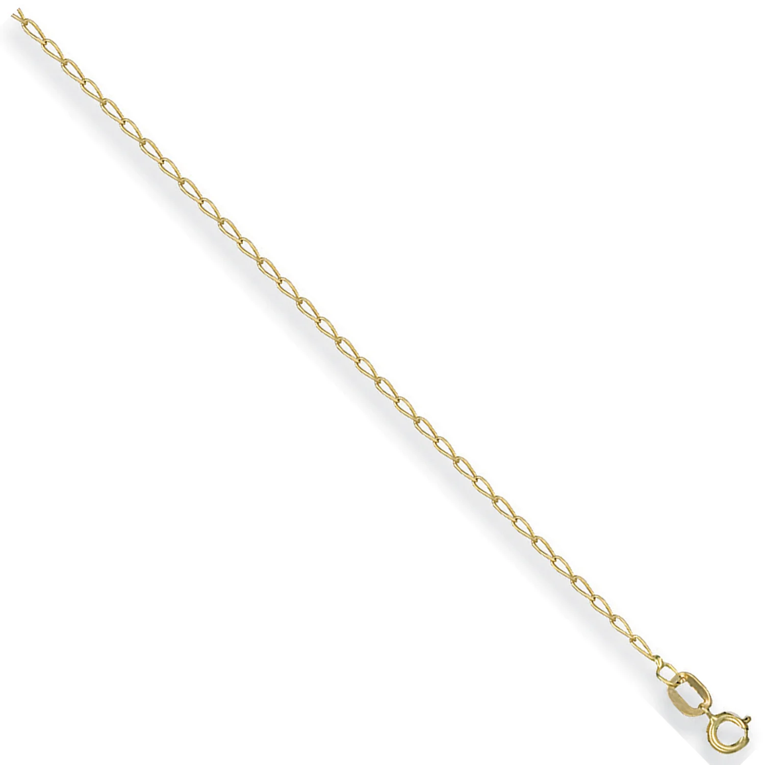 Yellow Gold 1.4mm Rada Chain - 9ct Gold - Image 2