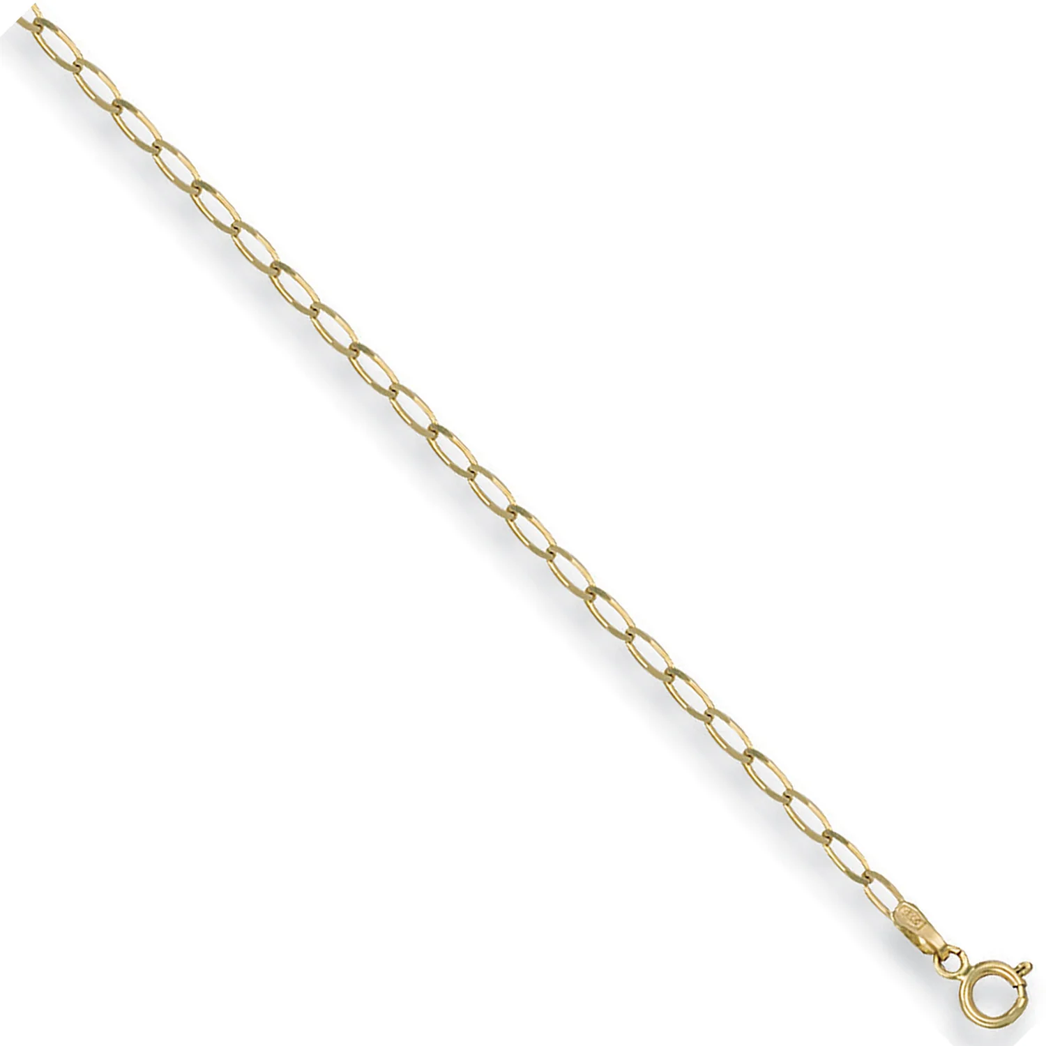 Yellow Gold 1.8mm Rada Chain - 9ct Gold - Image 2