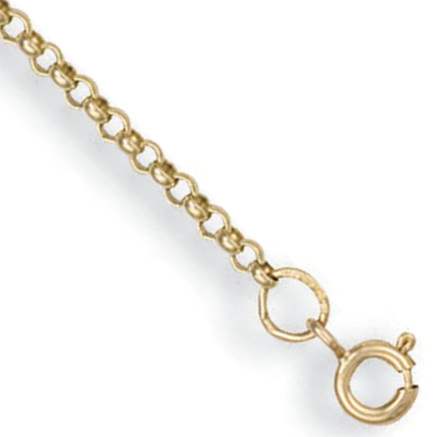 Yellow Gold 2.3mm Round Belcher Chain - 9ct Gold - Image 2