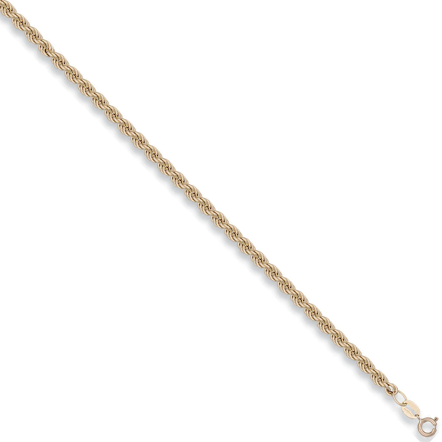 Yellow Gold 4.3mm Hollow Rope Chain - 9ct Gold - Image 2