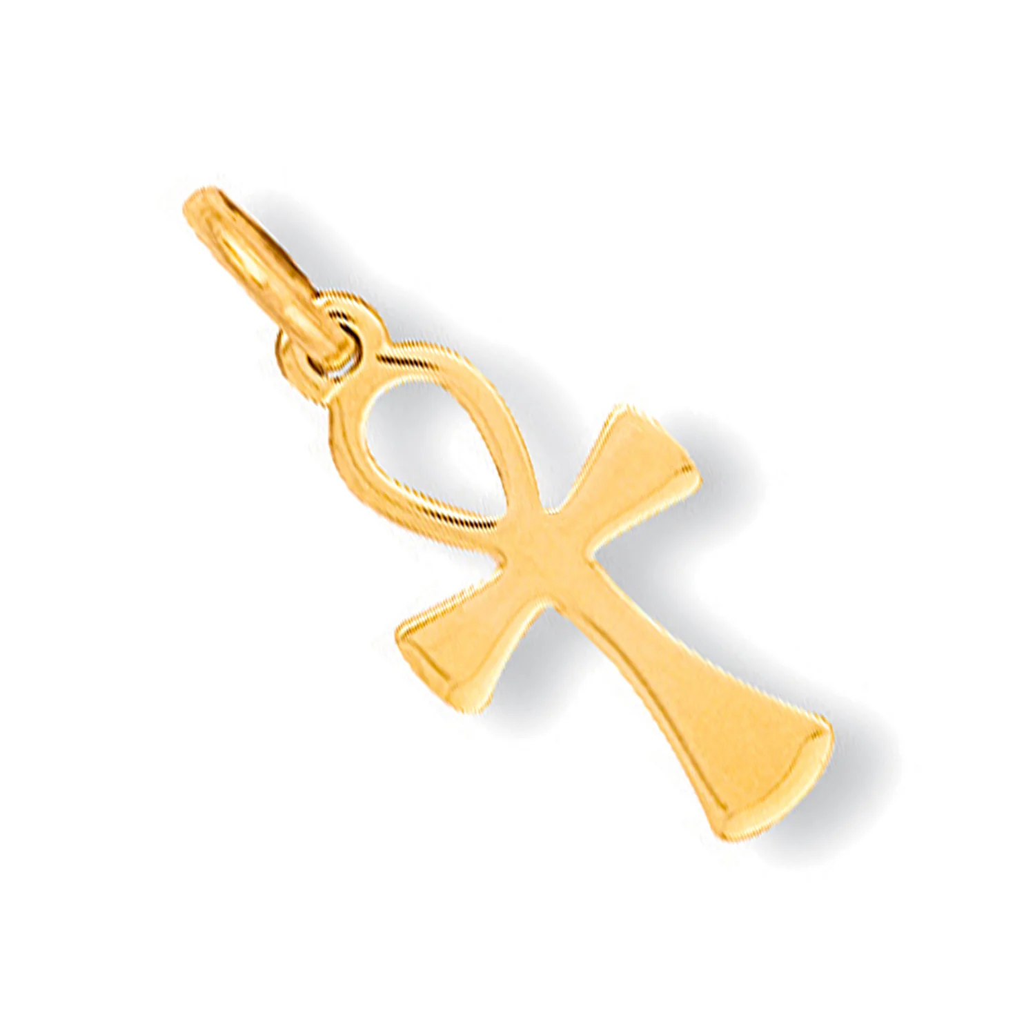Yellow Gold Anch Cross - Key of Life - 9ct Gold - Image 2