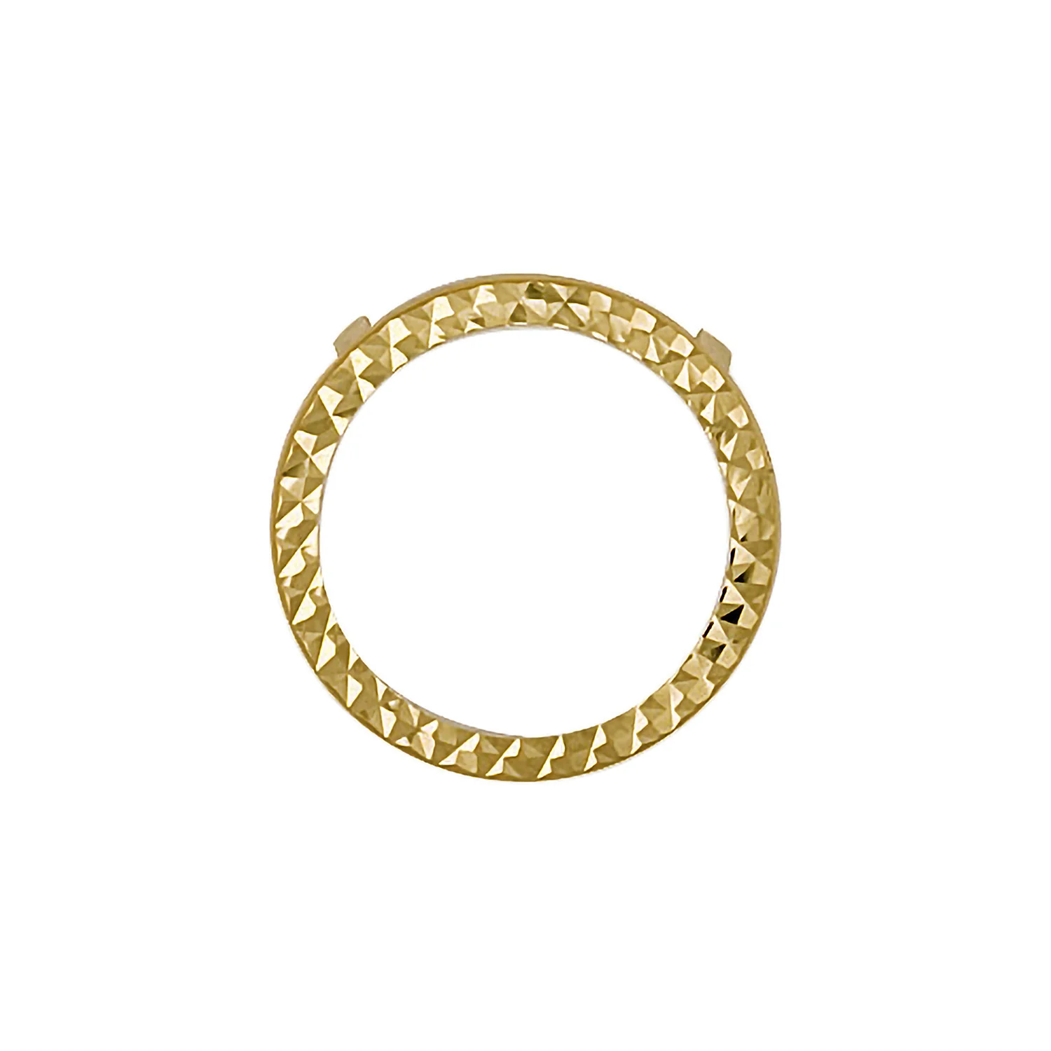 Yellow Gold Half Bezel - 9ct Gold - Image 2