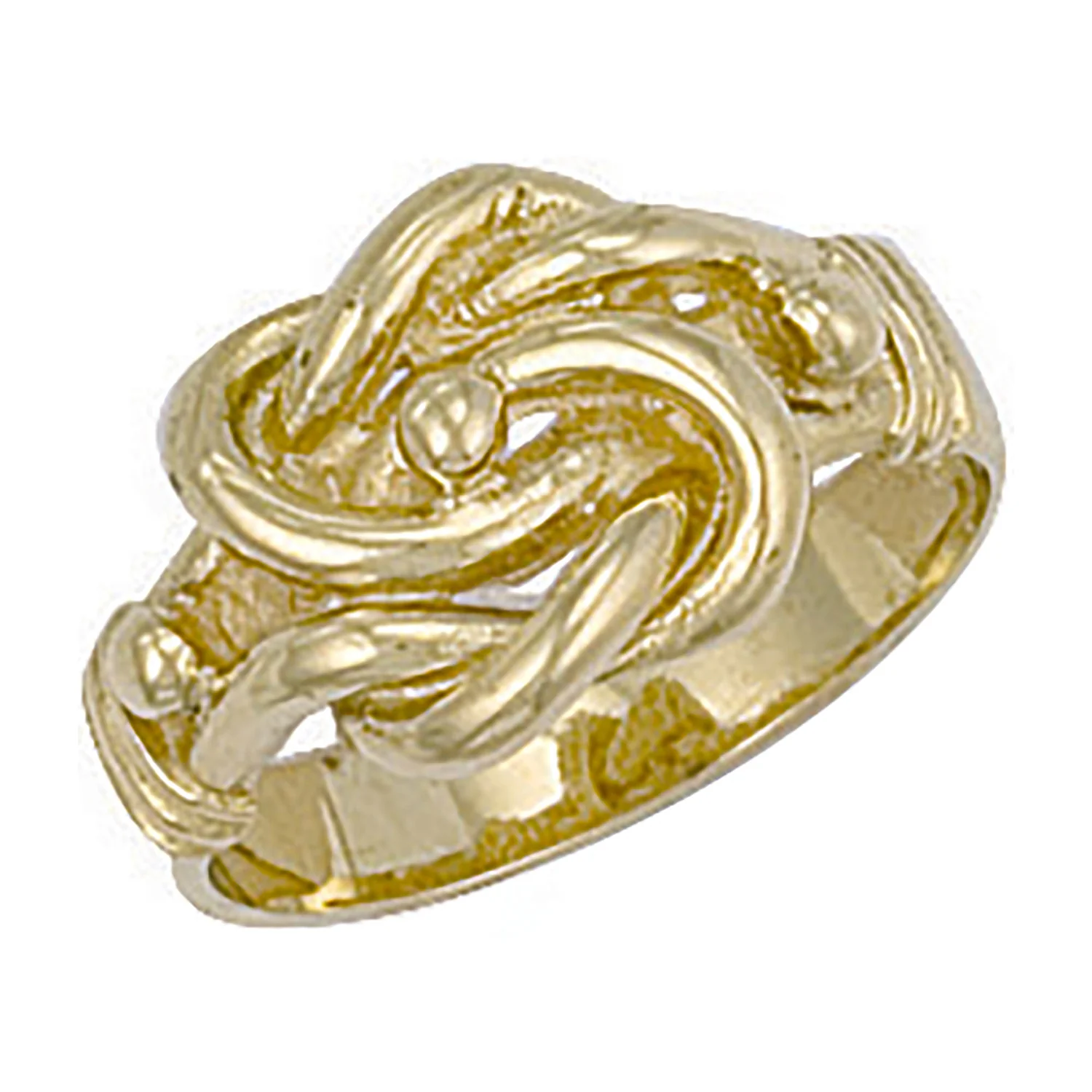 Yellow Gold Knot Ring - 9ct Gold - Image 2