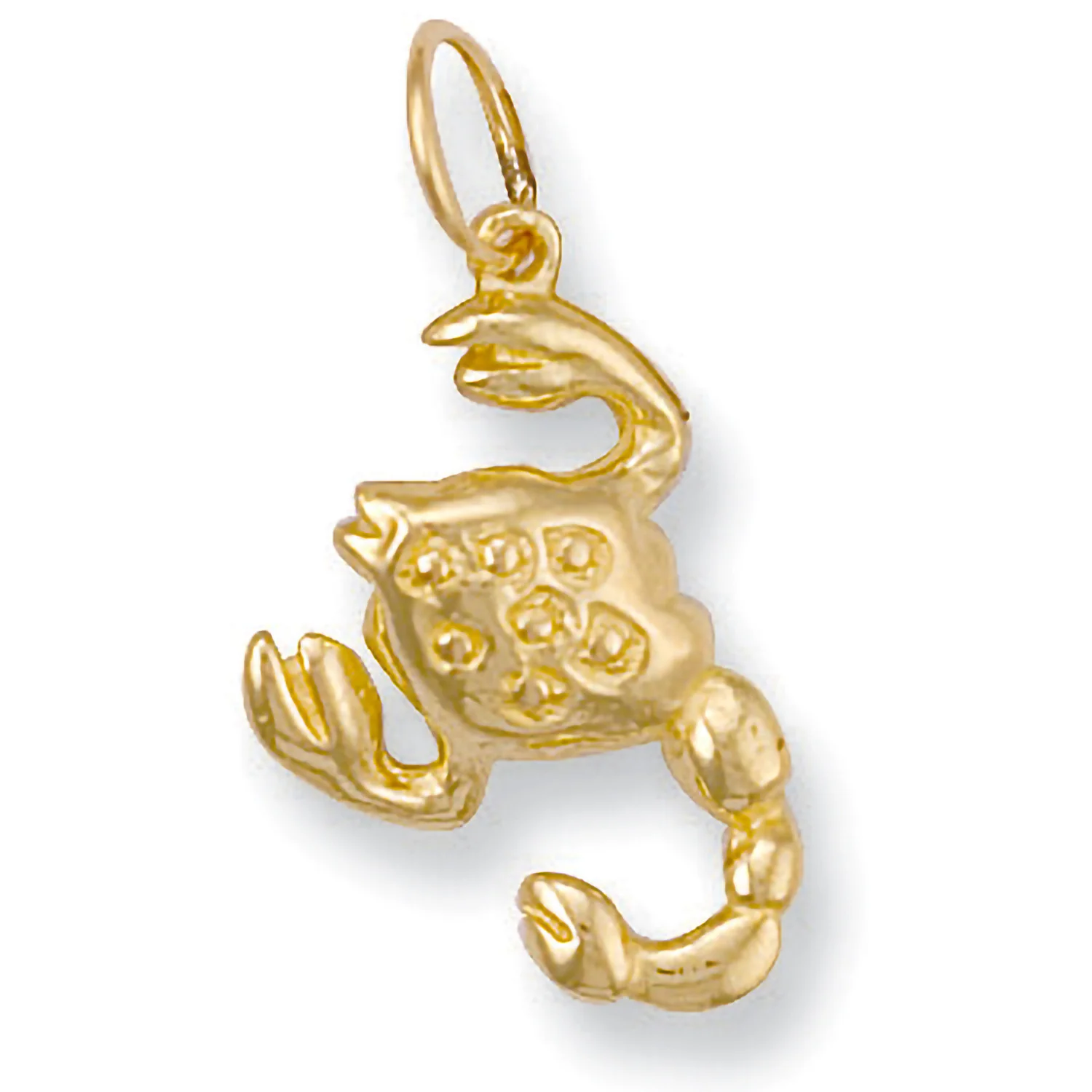 Yellow Gold Scorpio Zodiac Pendant - 9ct Gold - Image 2